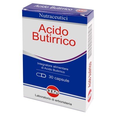 Acido Butirrico integratore 30 capsule - Kos